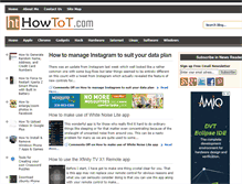 Tablet Screenshot of howtot.com